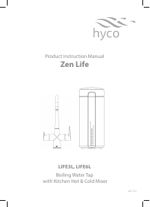 Manual Hyco LIFE6L Zen Life Faucet