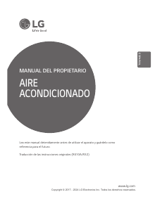 Manual de uso LG ARNU15GCEU4 Bomba de calor