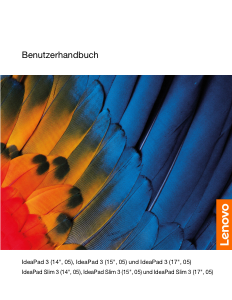 Bedienungsanleitung Lenovo IdeaPad 3 14IGL05 Tablet