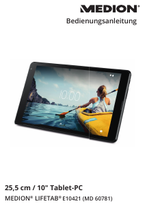 Bedienungsanleitung Medion Lifetab E10421 (MD 60781) Tablet