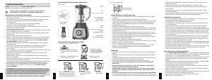 Manual Mondial L-1200-PI Liquidificadora