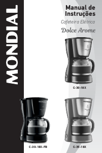 Manual Mondial C-35-18X Dolce Aroma Máquina de café