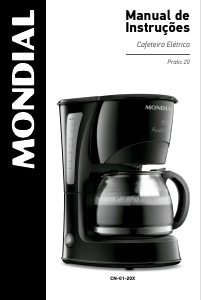 Manual Mondial CN-01-20X Máquina de café