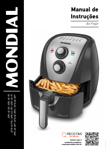 Manual Mondial AFN-40-BFS Fritadeira