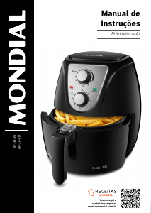 Manual Mondial AF-36-BI Fritadeira