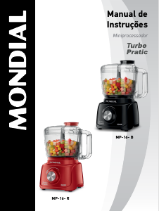 Manual Mondial MP-16-B Robot de cozinha