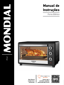 Manual Mondial FR-42 Forno