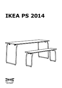 Hướng dẫn sử dụng IKEA PS 2014 Bàn sân vườn