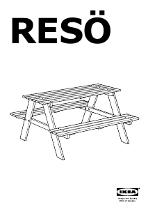 Priručnik IKEA RESO Vrtni stol