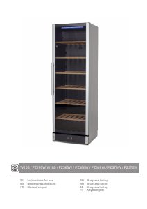 Manual Vestfrost W 155 Wine Cabinet