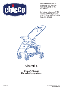 Manual de uso Chicco Shuttle Cochecito