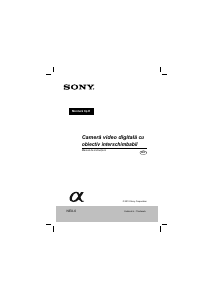 Manual Sony Alpha NEX-6 Cameră digitală