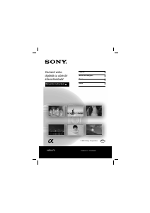 Manual Sony Alpha NEX-F3K Cameră digitală
