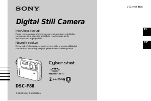 Instrukcja Sony Cyber-shot DSC-F88 Aparat cyfrowy