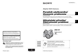 Manuál Sony Cyber-shot DSC-H1 Digitální fotoaparát
