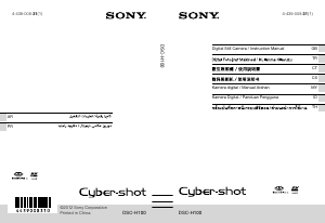 Kullanım kılavuzu Sony Cyber-shot DSC-H100 Dijital kamera