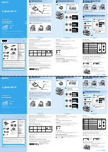 Käyttöohje Sony Cyber-shot DSC-H2 Digitaalikamera