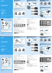 Brugsanvisning Sony Cyber-shot DSC-H2 Digitalkamera