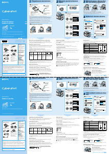 Manuál Sony Cyber-shot DSC-H5 Digitální fotoaparát