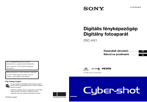 Návod Sony Cyber-shot DSC-HX1 Digitálna kamera