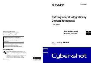 Instrukcja Sony Cyber-shot DSC-HX1 Aparat cyfrowy