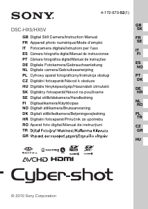 Bruksanvisning Sony Cyber-shot DSC-HX5 Digitalkamera