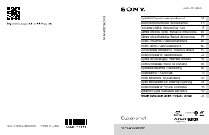 Brugsanvisning Sony Cyber-shot DSC-HX50 Digitalkamera