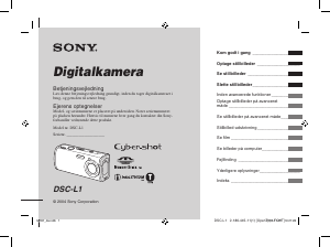 Brugsanvisning Sony Cyber-shot DSC-L1 Digitalkamera