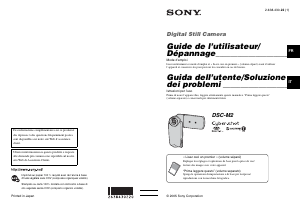 Mode d’emploi Sony Cyber-shot DSC-M2 Appareil photo numérique