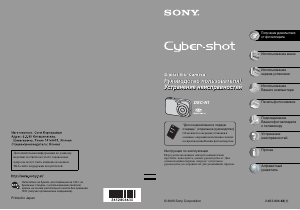 Руководство Sony Cyber-shot DSC-N1 Цифровая камера