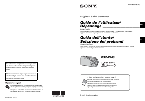 Mode d’emploi Sony Cyber-shot DSC-P200 Appareil photo numérique