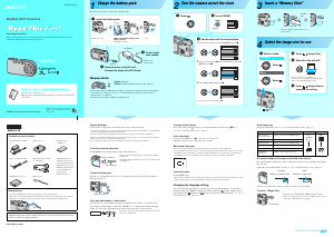 Manual Sony Cyber-shot DSC-P200 Digital Camera