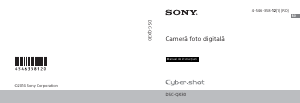 Manual Sony Cyber-shot DSC-QX30 Cameră digitală