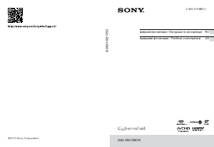 Руководство Sony Cyber-shot DSC-RX1 Цифровая камера