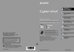 Руководство Sony Cyber-shot DSC-S600 Цифровая камера