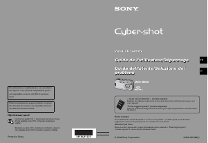 Mode d’emploi Sony Cyber-shot DSC-S600 Appareil photo numérique