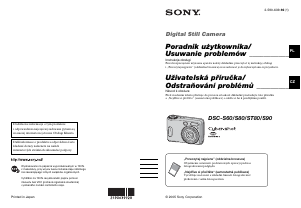 Manuál Sony Cyber-shot DSC-S90 Digitální fotoaparát