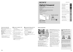 Priručnik Sony Cyber-shot DSC-T3 Digitalni fotoaparat