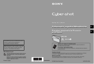 Návod Sony Cyber-shot DSC-T30 Digitálna kamera