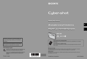 Käyttöohje Sony Cyber-shot DSC-T30 Digitaalikamera