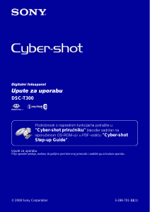 Priručnik Sony Cyber-shot DSC-T300 Digitalni fotoaparat