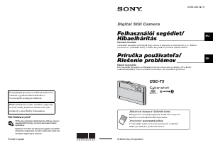 Návod Sony Cyber-shot DSC-T5 Digitálna kamera