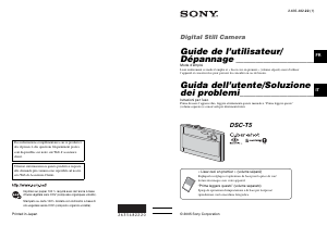 Mode d’emploi Sony Cyber-shot DSC-T5 Appareil photo numérique