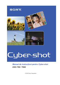 Manual Sony Cyber-shot DSC-T900 Cameră digitală