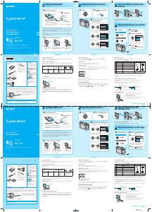 Brugsanvisning Sony Cyber-shot DSC-W100 Digitalkamera