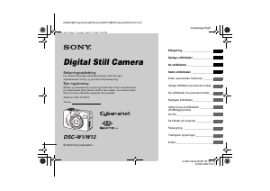 Brugsanvisning Sony Cyber-shot DSC-W12 Digitalkamera