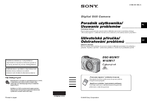 Instrukcja Sony Cyber-shot DSC-W15 Aparat cyfrowy