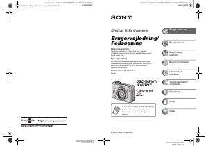 Brugsanvisning Sony Cyber-shot DSC-W15 Digitalkamera
