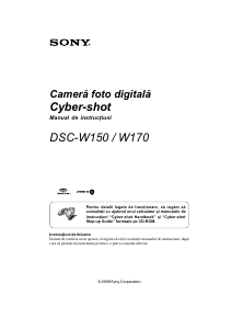 Manual Sony Cyber-shot DSC-W150 Cameră digitală