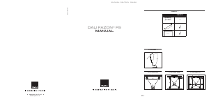 Manual Dali Fazon F5 Speaker